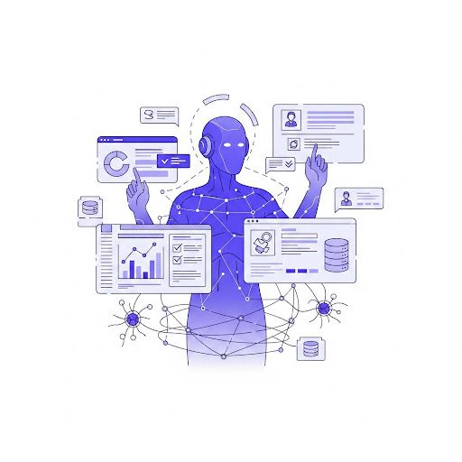 AI Agent visualization
